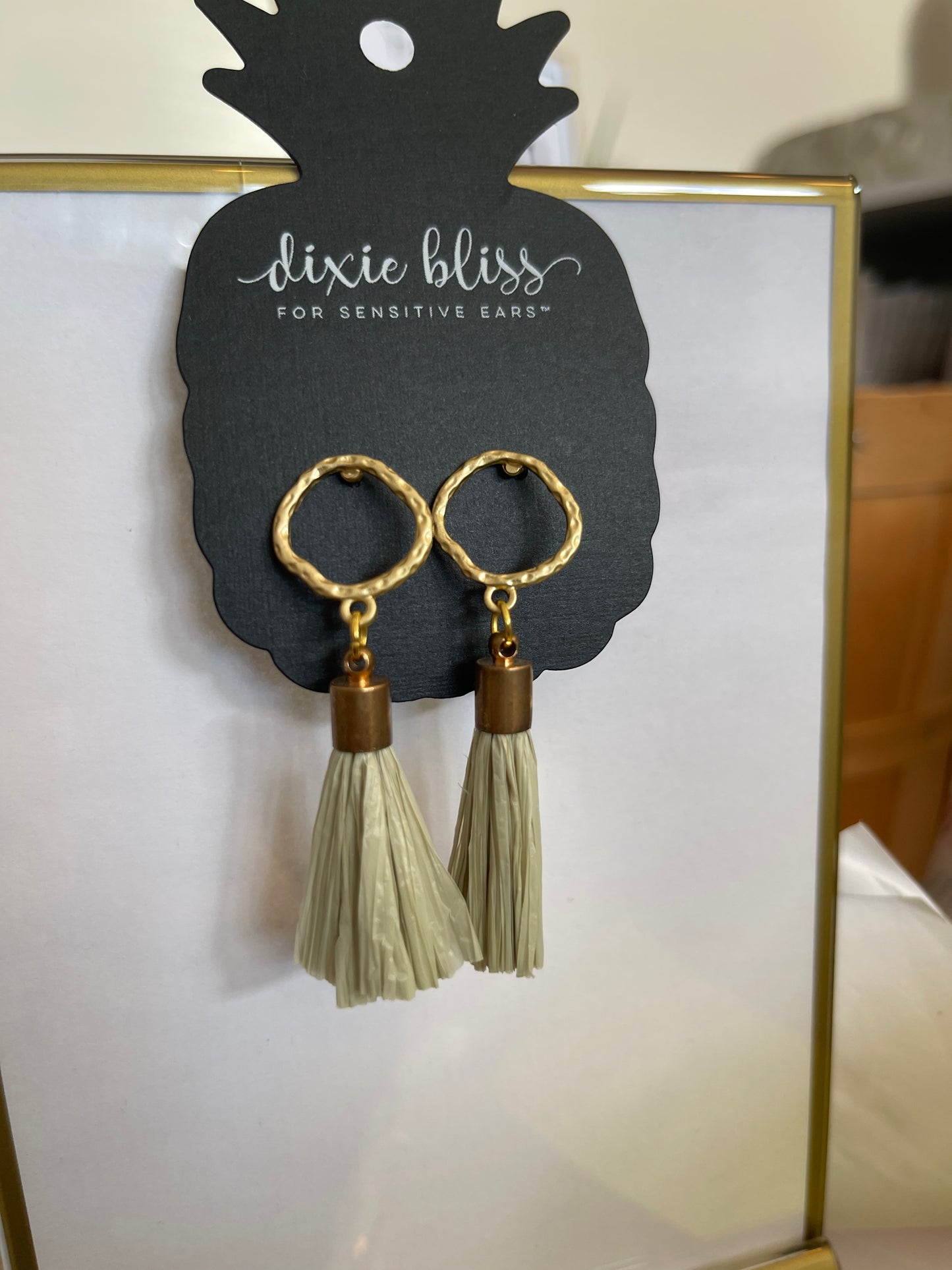 Staying Together in Sage Earrings