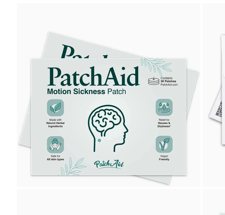 Motion Sickness Patch – Rapid Relief from Nausea & Dizziness