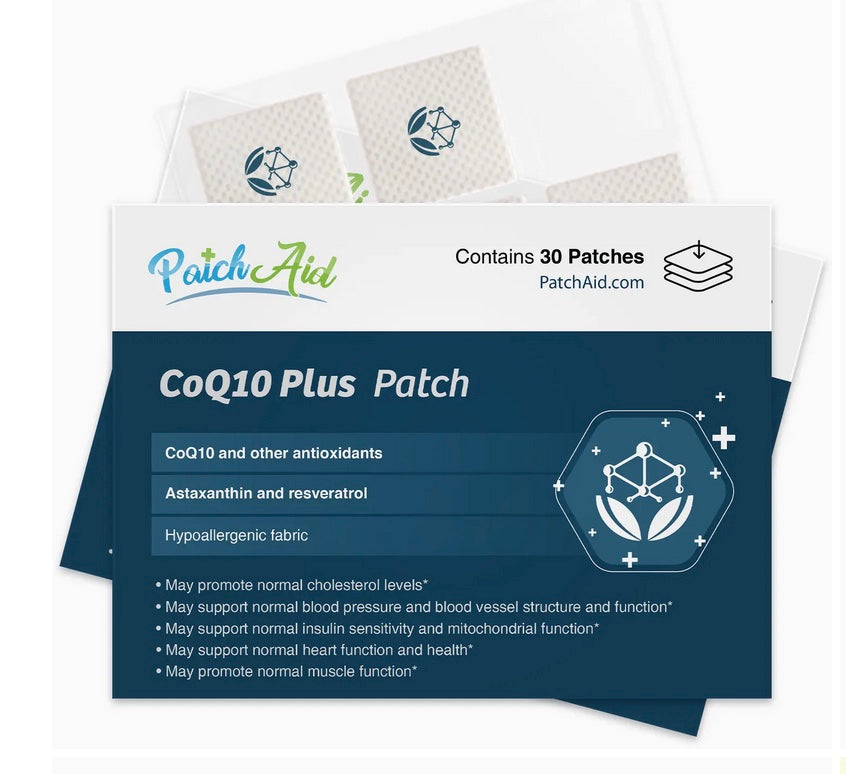 CoQ10 Plus Patch - Heart Health & Energy Support
