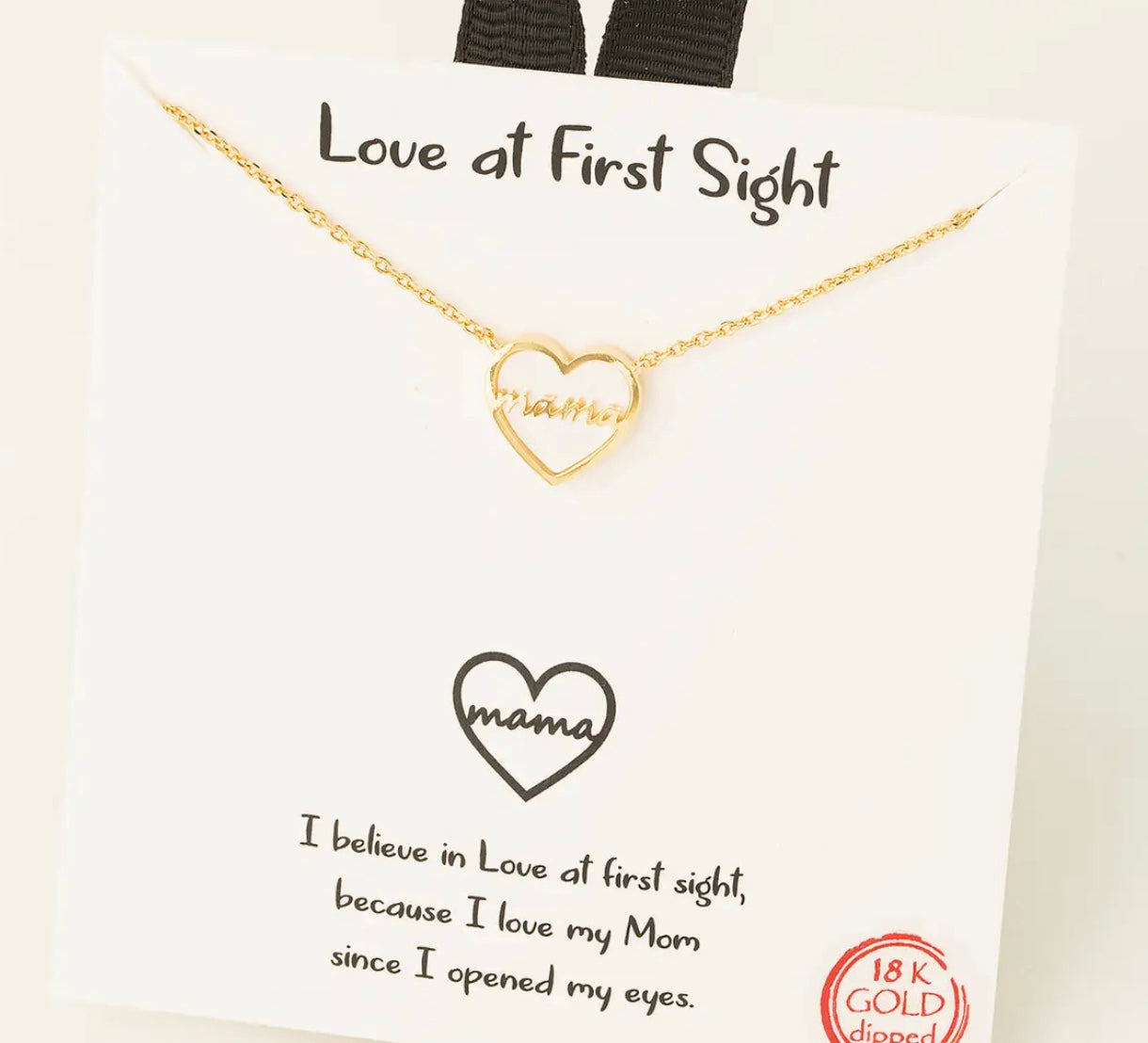 Mama Heart Pendant Necklace