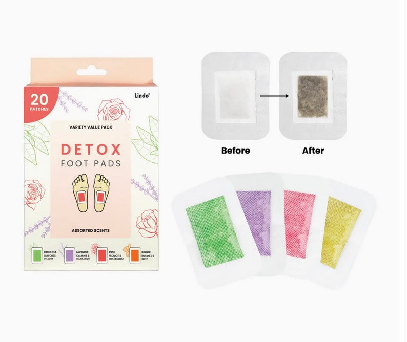 Detoxifying Foot Pads Variety Pack (20patches/box)