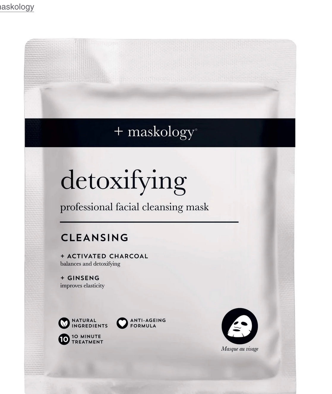 Detoxifying Professional Facial Cleansing Mask