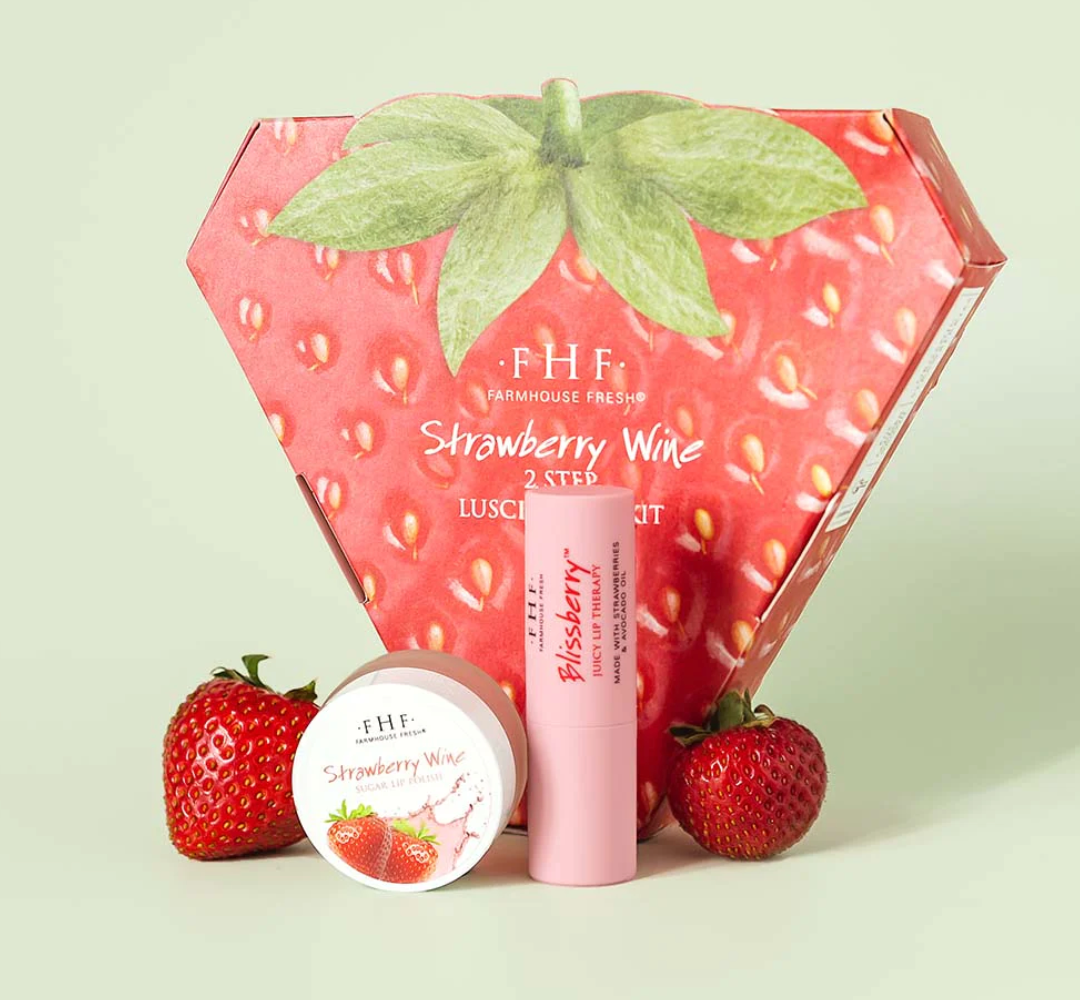 Strawberry Wine 2 Step Luscious Lip Kit