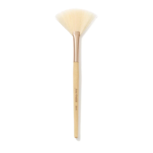 White Fan Brush