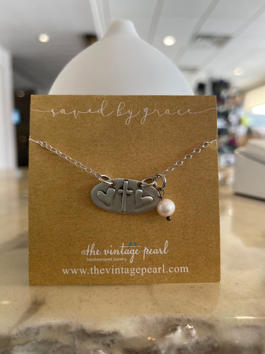 Saved by Grace Necklace