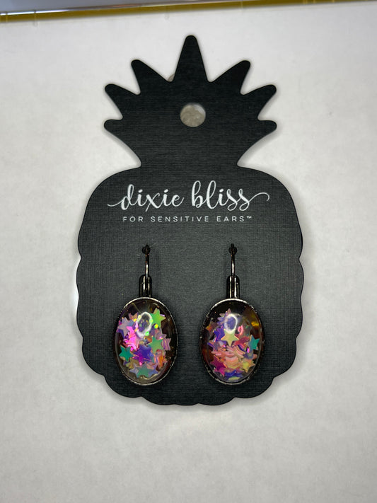 Stardust Leverback Earrings