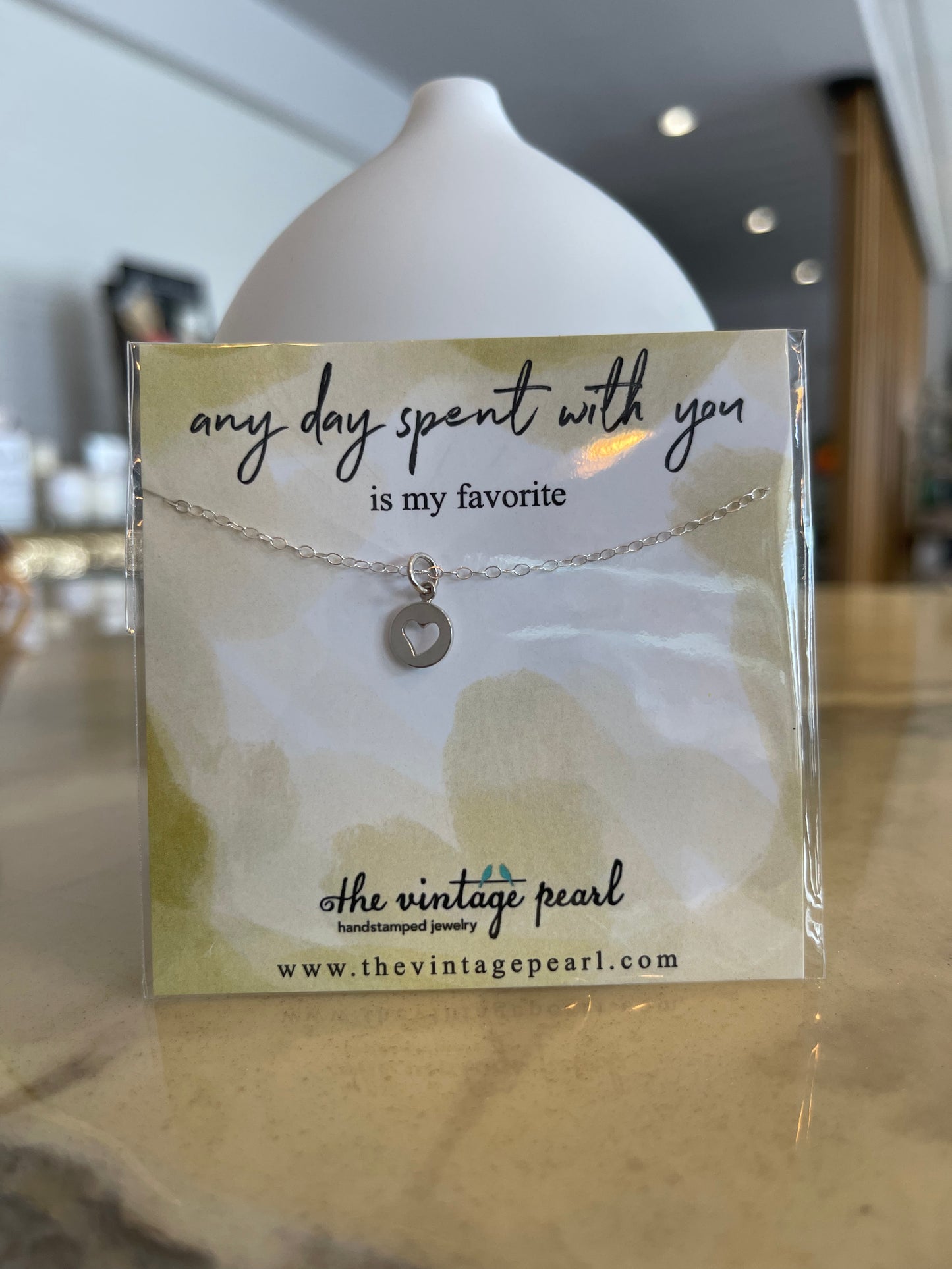 Any Day Spent With You is my favorite necklace