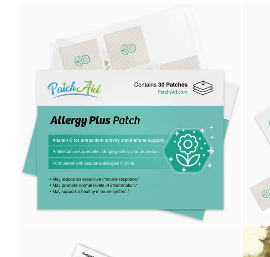 Allergy Plus Vitamin Patch - Natural Allergy Relief