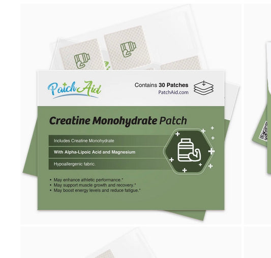 Creatine Monohydrate Patch - Muscle Strength & Recovery