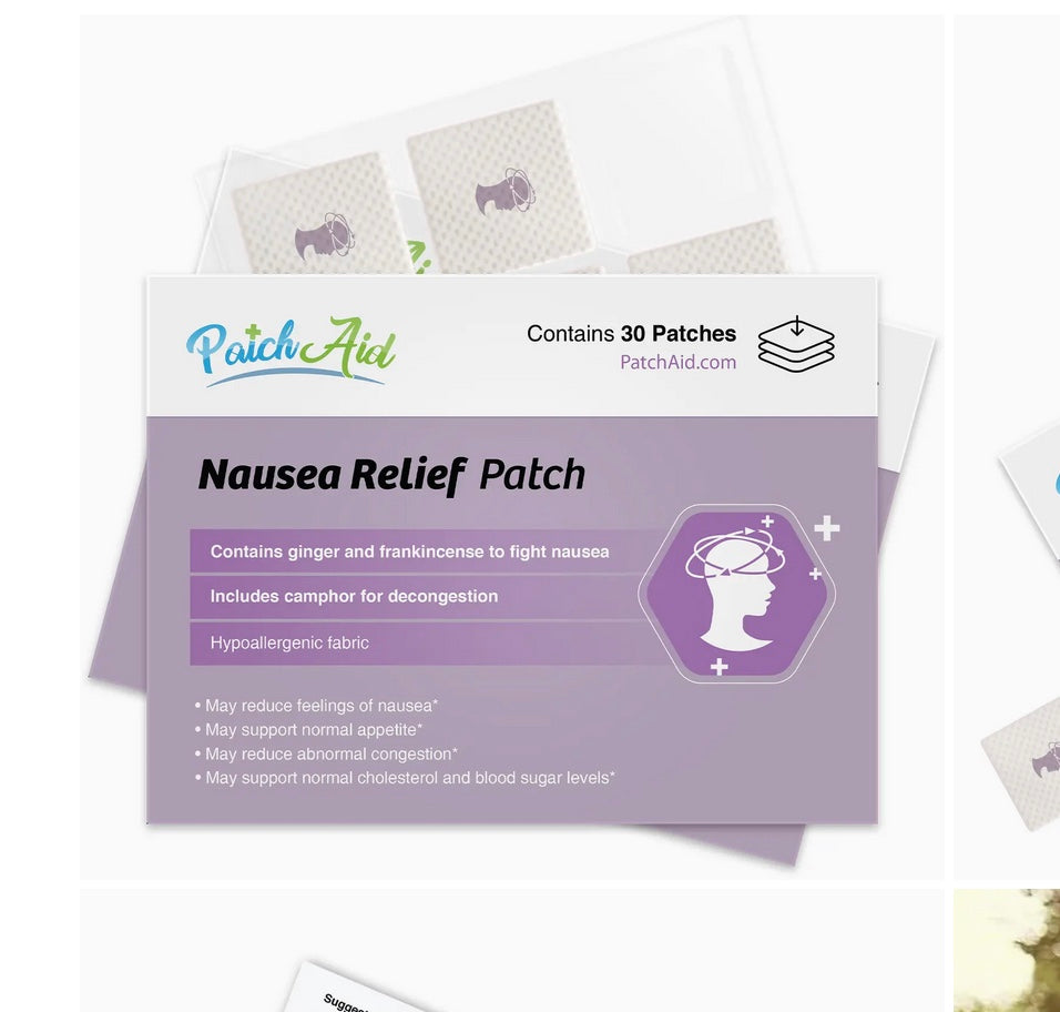 Nausea Relief Patch - Gentle & Natural Nausea Remedy