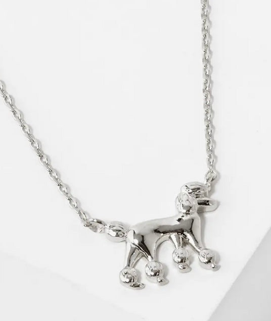 Elegance Poodle Dog Necklace