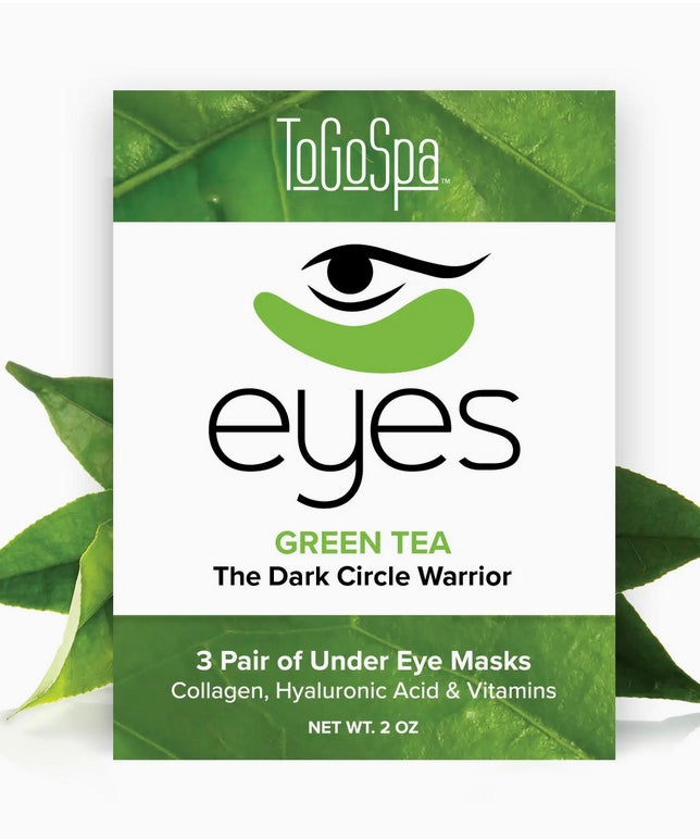 Green Tea By ToGoSpa the Dark Circle Warrior - 3 Pack