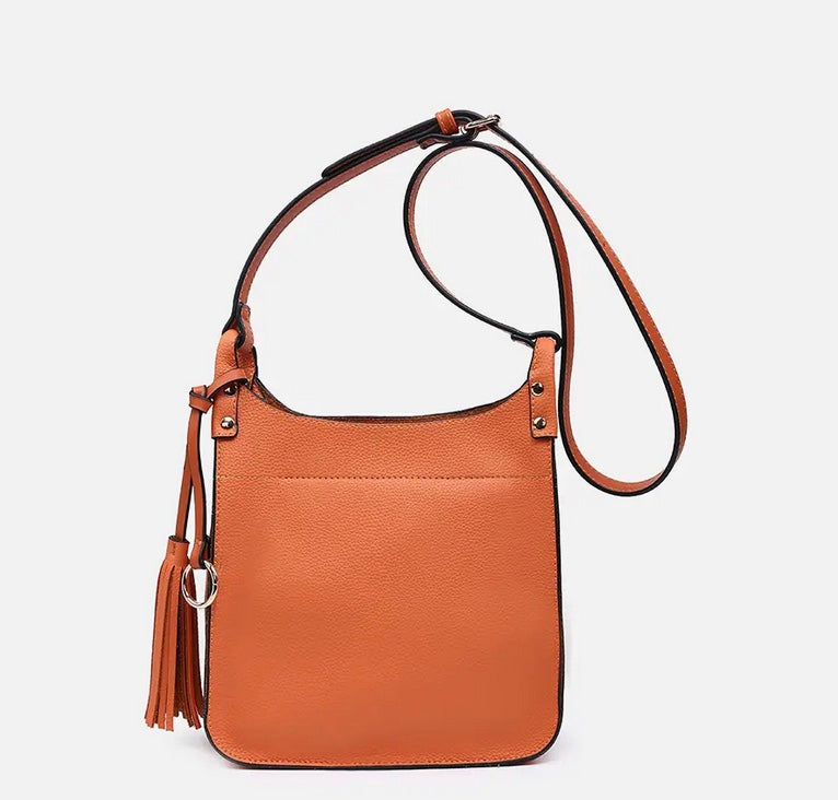 Lucinda Square Crossbody w/ Tassels