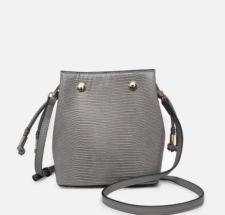 Rain Lizard Mini Bucket Bag