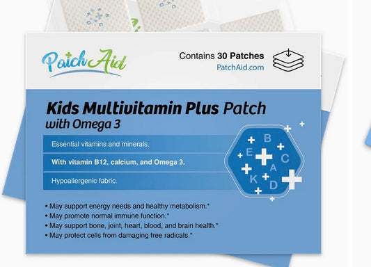 Kids Multivitamin Plus Omega3 Patch - Vitamins & Dha Support