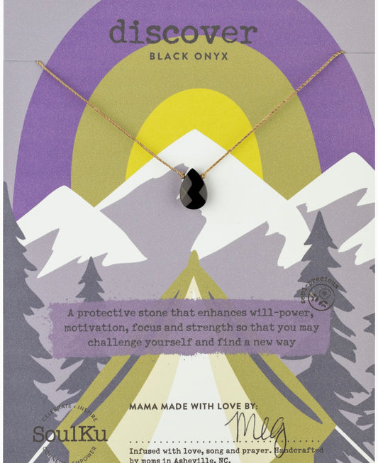 Discover- Wild & Wonderful Outdoor Necklace Black Onyx