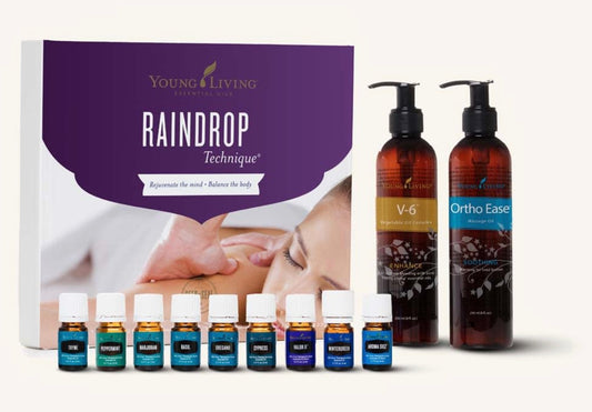 Raindrop Technique Essential Oil Collection