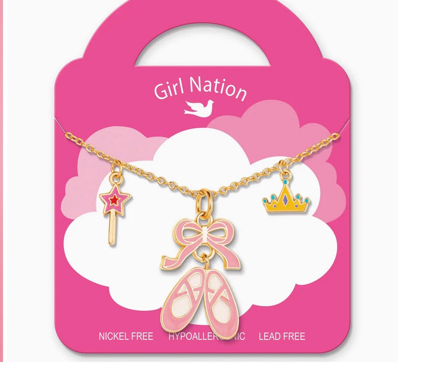 Ballet Shoes necklace