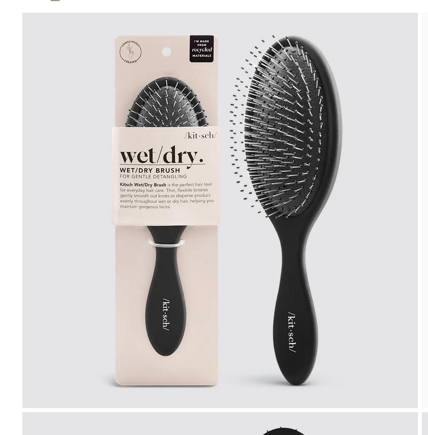 Wet/Dry Brush in Recycled Plastic