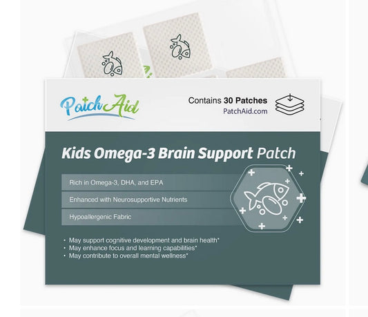 Kids Omega-3 Patch - Antioxidant & Botanical Brain Booster