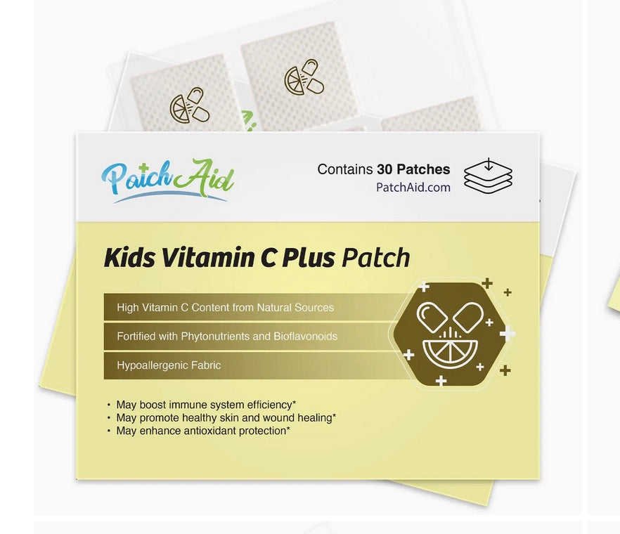 Kids Vitamin C Plus Patch - High Potency Immune Support