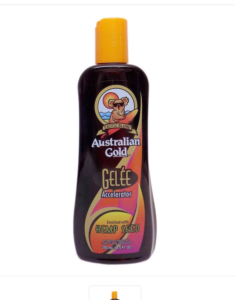 Gelee With Hemp Seed Tanning Accelerator