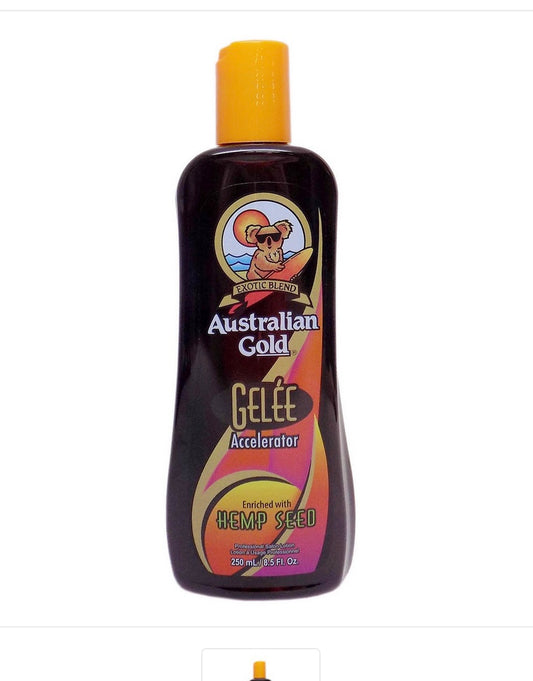 Gelee With Hemp Seed Tanning Accelerator