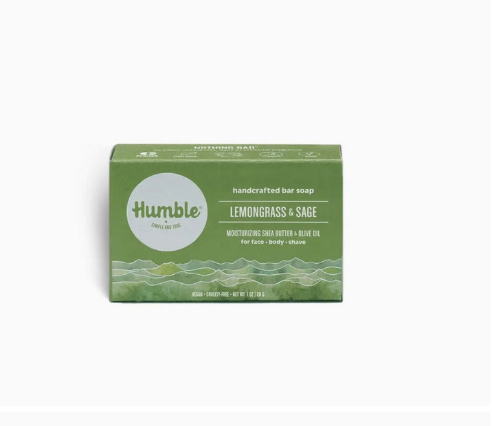 TRAVEL BAR SOAP- Lemongrass & Sage