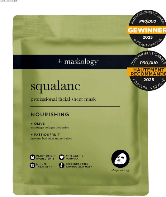 Squalane Professional Facial Sheet Mask