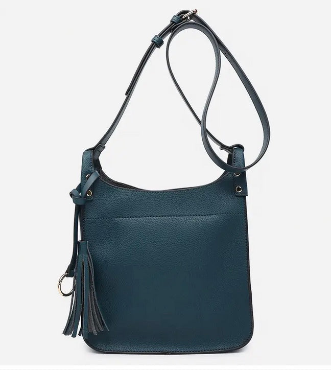 Lucinda Square Crossbody w/ Tassels