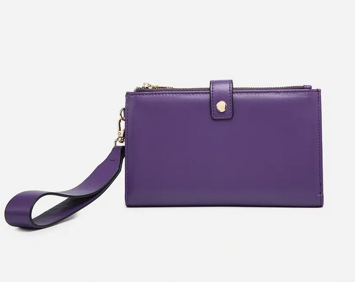 Lark Zip-Top Wallet w/ Wristlet Strap