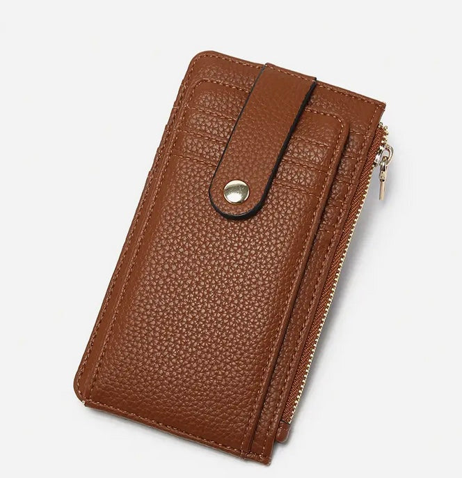 Mae Multi-Card Wallet w/ Strap Snap Closure