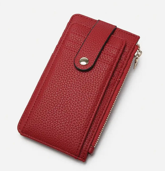 Mae Multi-Card Wallet w/ Strap Snap Closure