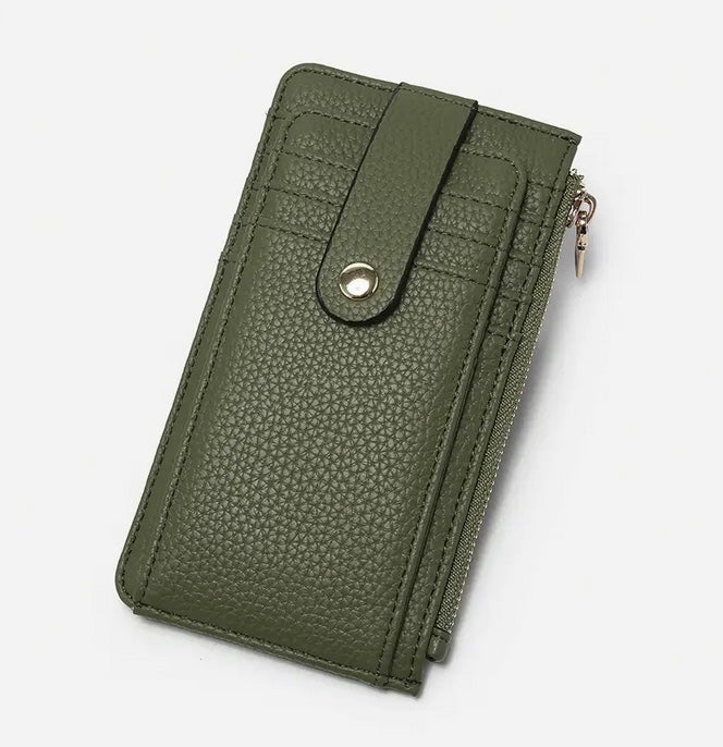 Mae Multi-Card Wallet w/ Strap Snap Closure