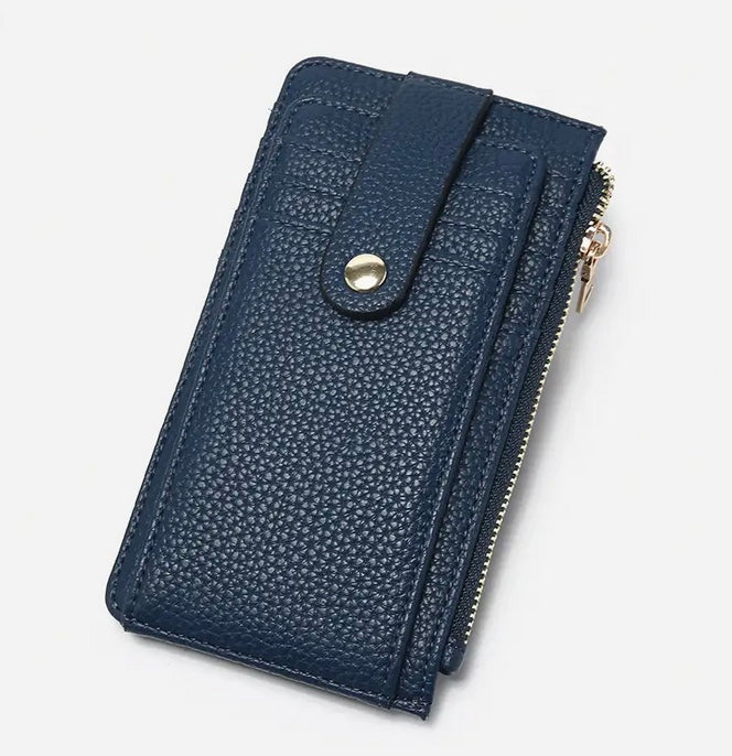 Mae Multi-Card Wallet w/ Strap Snap Closure