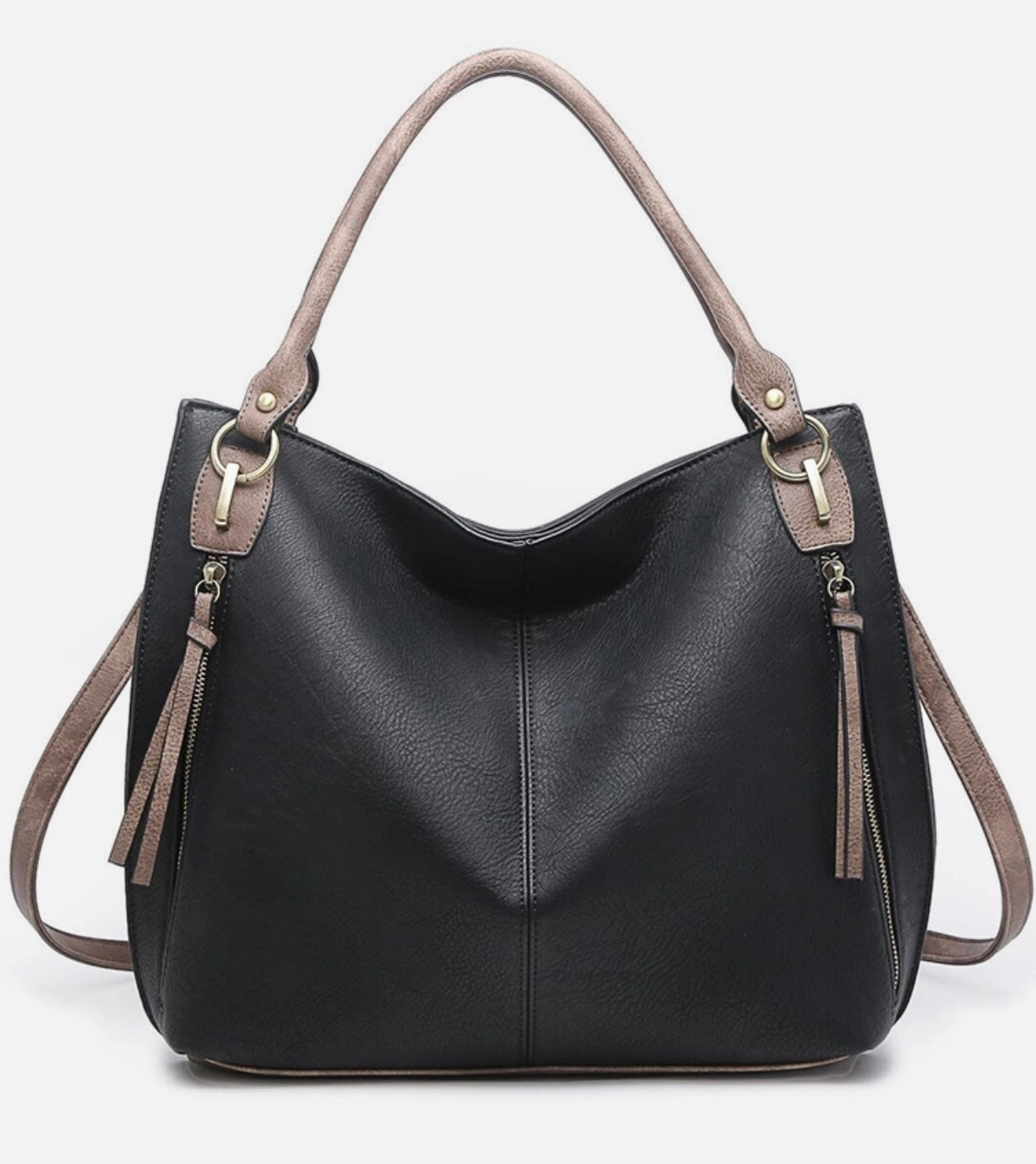 Connar Distressed Side Pocket Tote