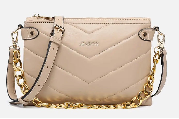 Britt Puffer Crossbody w/ Snaps