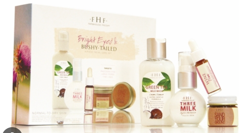 Bright Eyed & Bushy-Tailed 4 Piece Facial Care Set