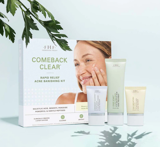 Comeback Clear Rapid Relief Acne Kit