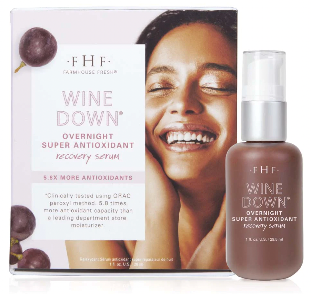 Wine Down Overnight Super Antioxidant Recovery Serum