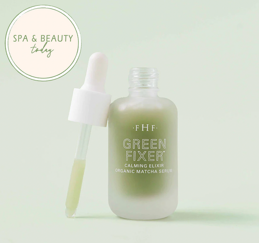 Green Fixer Calming Elixir Organic Matcha Serum