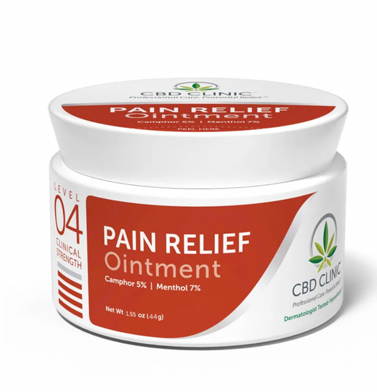 Cbd Clinic Pain Relief Level 4 Ointment