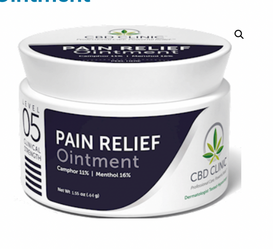 Cbd Clinic Pain Relief Level 5 Ointment