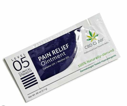 CBD Clinic Pain Relief Level 5 Sample Packet