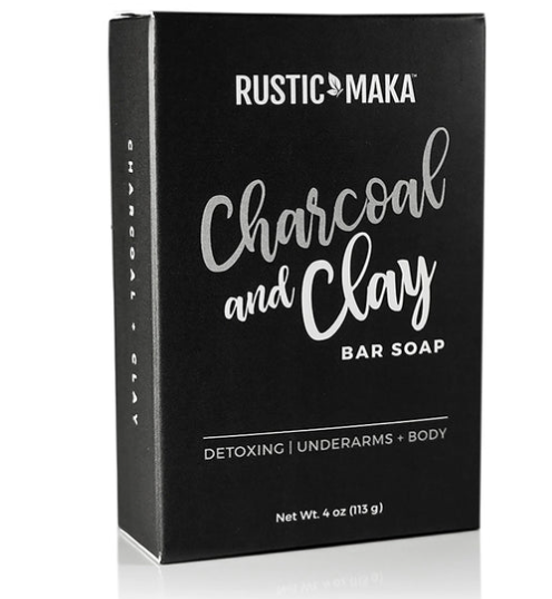 Charcoal And Clay Bar Soap