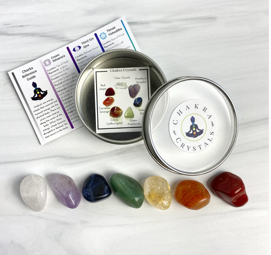 Chakra crystal set