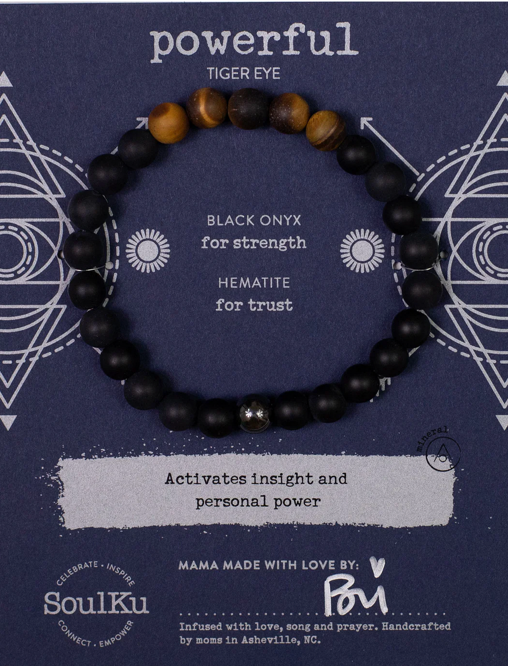 Powerful - Tiger Eye Men's Bracelet