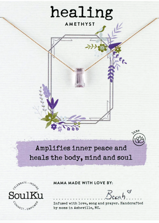 Healing - Amethyst Refined Necklace