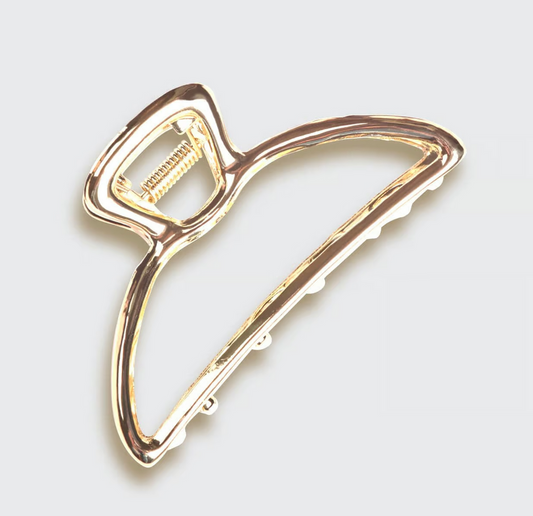 Gold - Open Shape Claw Clip