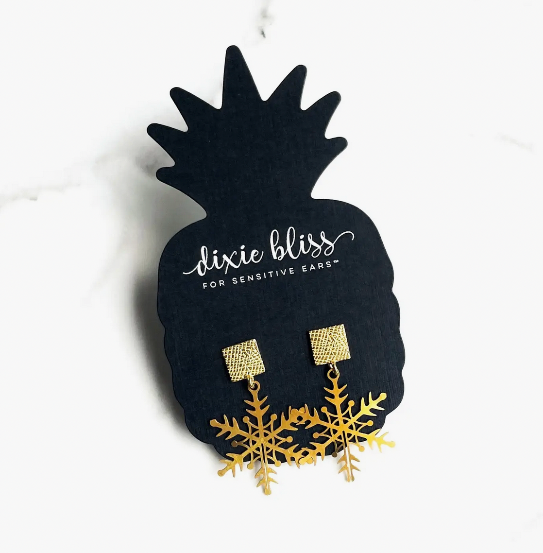 Weightless Snowflakes Earrings